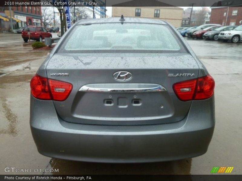 Carbon Gray Mist / Gray 2010 Hyundai Elantra GLS