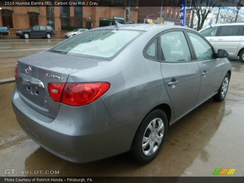 Carbon Gray Mist / Gray 2010 Hyundai Elantra GLS