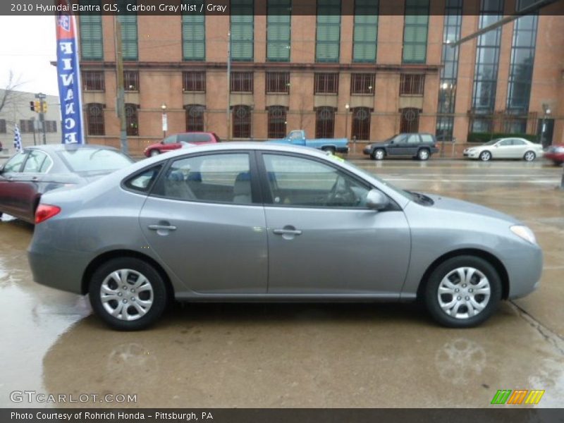 Carbon Gray Mist / Gray 2010 Hyundai Elantra GLS