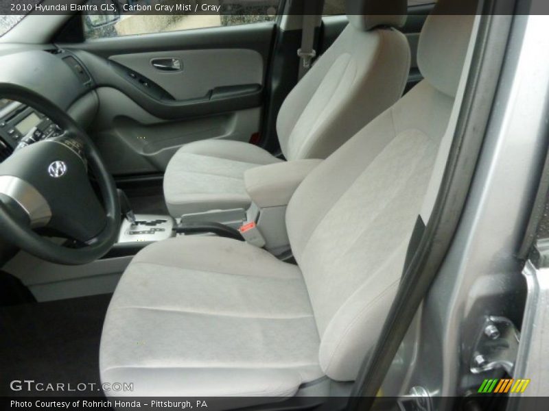 Carbon Gray Mist / Gray 2010 Hyundai Elantra GLS