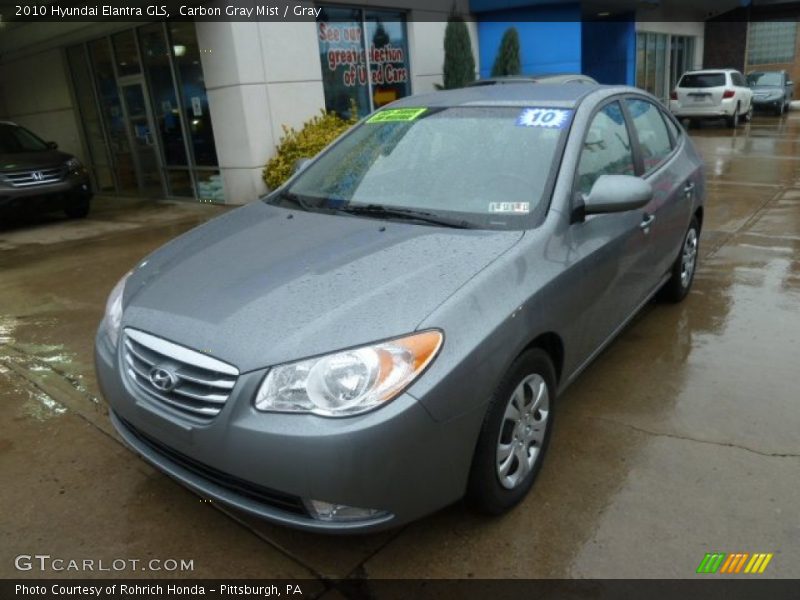 Front 3/4 View of 2010 Elantra GLS