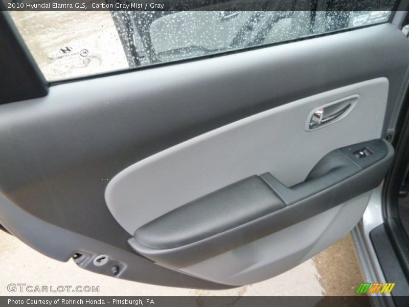 Carbon Gray Mist / Gray 2010 Hyundai Elantra GLS