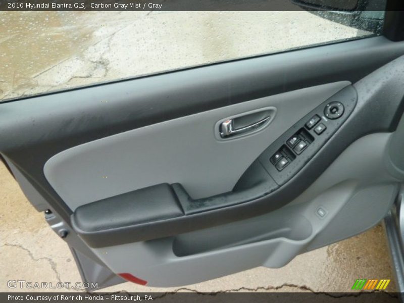 Carbon Gray Mist / Gray 2010 Hyundai Elantra GLS