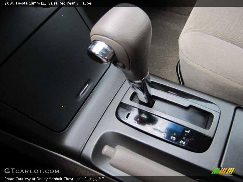 Salsa Red Pearl / Taupe 2006 Toyota Camry LE