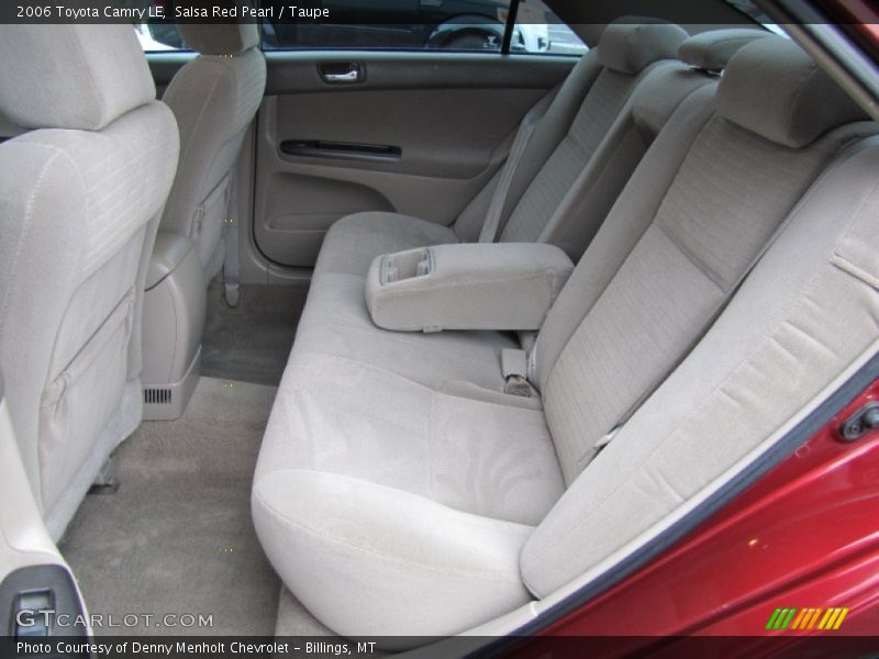 Salsa Red Pearl / Taupe 2006 Toyota Camry LE