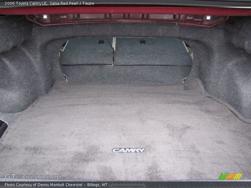 Salsa Red Pearl / Taupe 2006 Toyota Camry LE