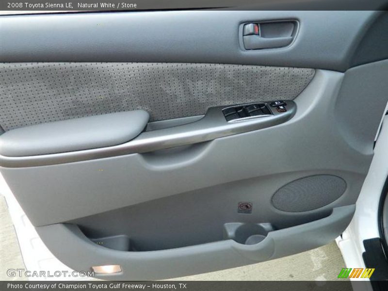 Natural White / Stone 2008 Toyota Sienna LE