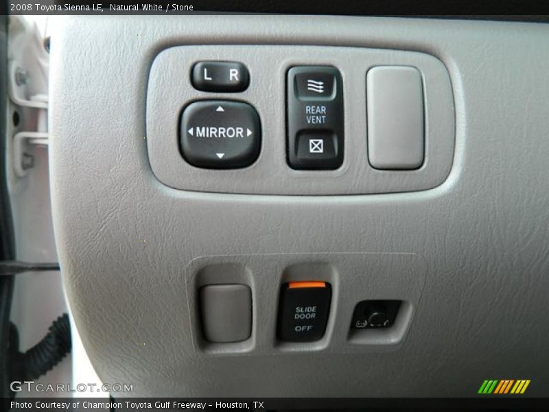 Natural White / Stone 2008 Toyota Sienna LE