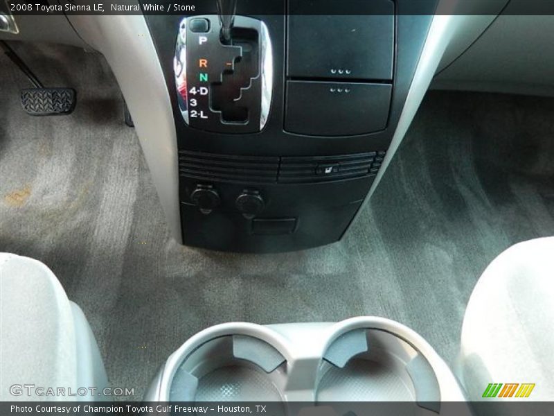 Natural White / Stone 2008 Toyota Sienna LE