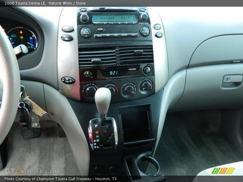 Natural White / Stone 2008 Toyota Sienna LE