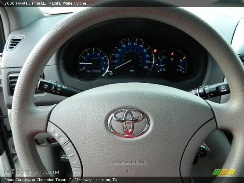 Natural White / Stone 2008 Toyota Sienna LE