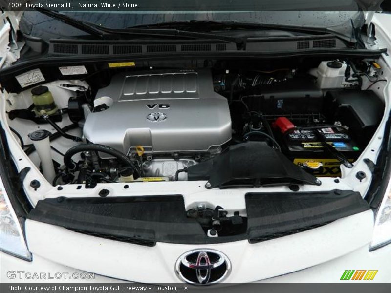 Natural White / Stone 2008 Toyota Sienna LE