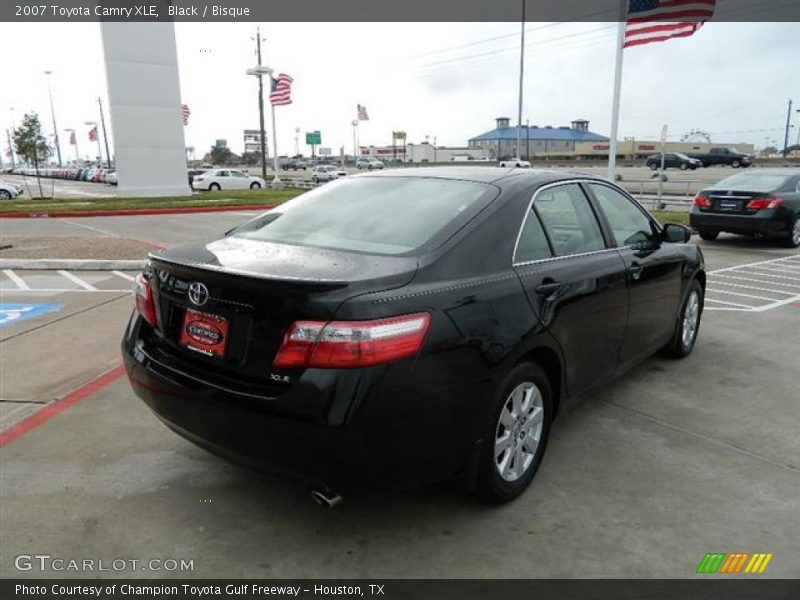 Black / Bisque 2007 Toyota Camry XLE