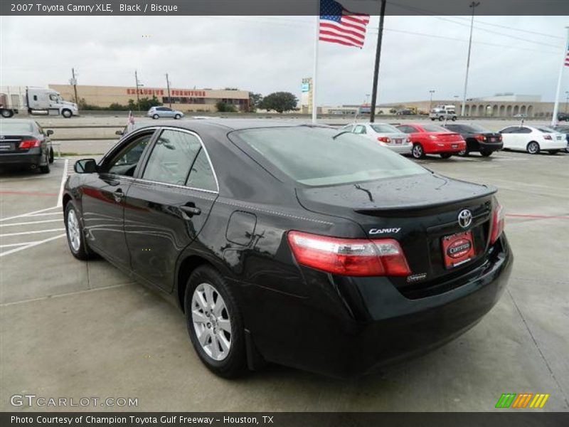 Black / Bisque 2007 Toyota Camry XLE