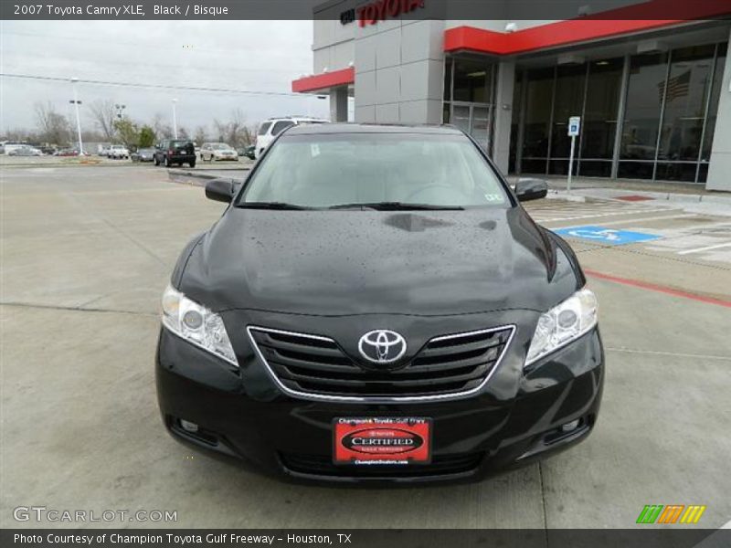 Black / Bisque 2007 Toyota Camry XLE