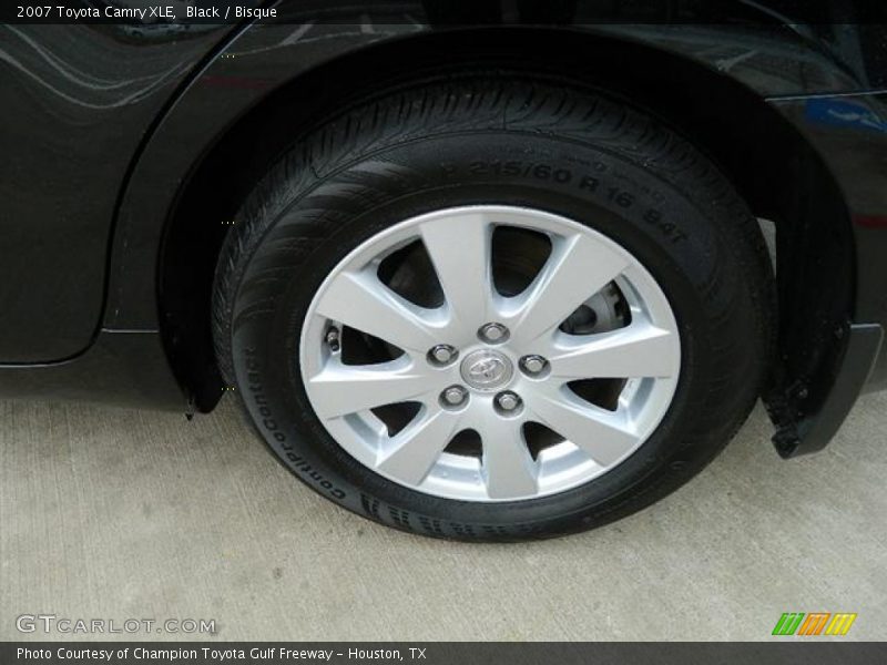 Black / Bisque 2007 Toyota Camry XLE