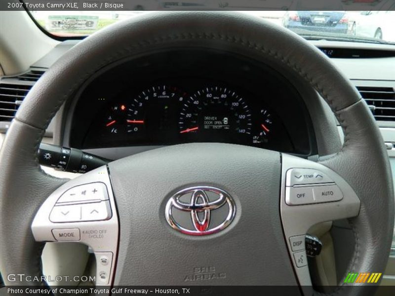 Black / Bisque 2007 Toyota Camry XLE