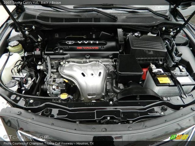 Black / Bisque 2007 Toyota Camry XLE