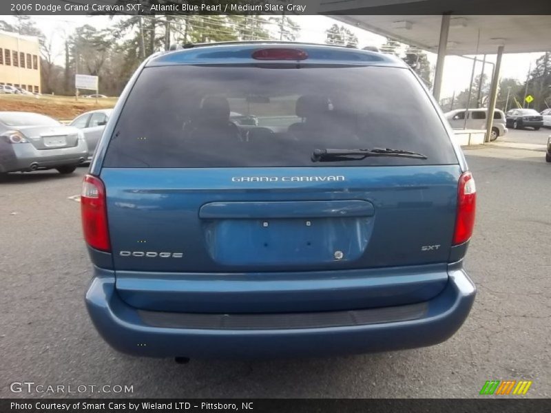 Atlantic Blue Pearl / Medium Slate Gray 2006 Dodge Grand Caravan SXT