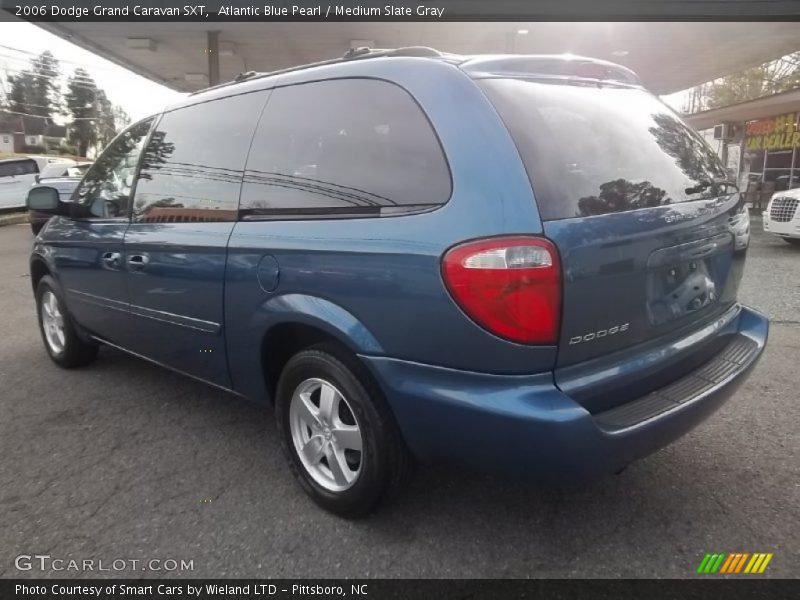 Atlantic Blue Pearl / Medium Slate Gray 2006 Dodge Grand Caravan SXT