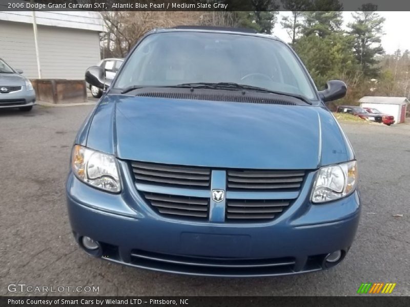 Atlantic Blue Pearl / Medium Slate Gray 2006 Dodge Grand Caravan SXT