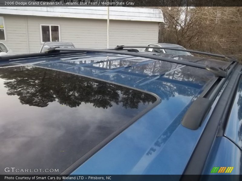 Atlantic Blue Pearl / Medium Slate Gray 2006 Dodge Grand Caravan SXT