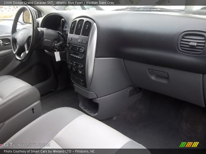 Atlantic Blue Pearl / Medium Slate Gray 2006 Dodge Grand Caravan SXT