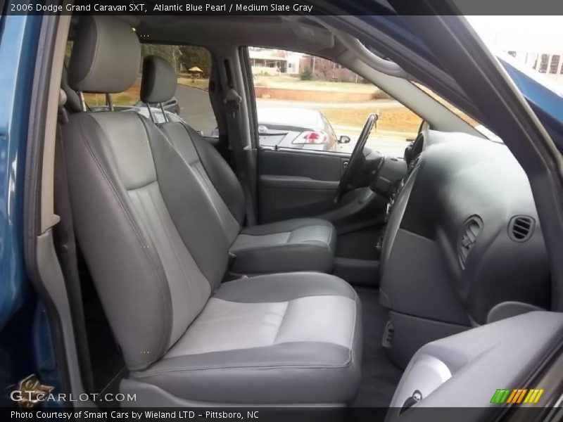 Atlantic Blue Pearl / Medium Slate Gray 2006 Dodge Grand Caravan SXT