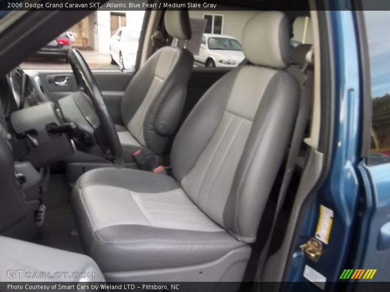 Atlantic Blue Pearl / Medium Slate Gray 2006 Dodge Grand Caravan SXT