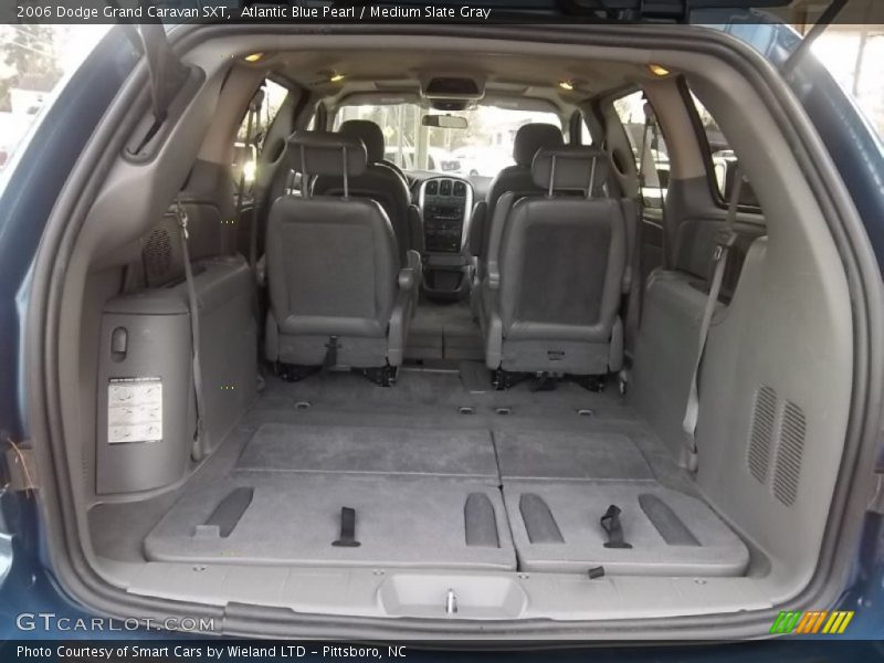 Atlantic Blue Pearl / Medium Slate Gray 2006 Dodge Grand Caravan SXT