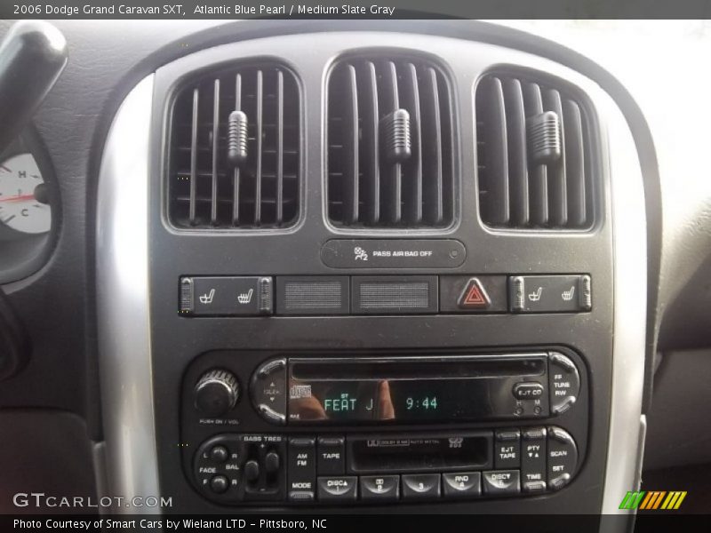 Atlantic Blue Pearl / Medium Slate Gray 2006 Dodge Grand Caravan SXT