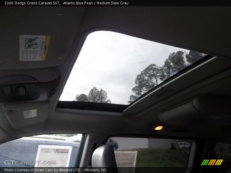 Atlantic Blue Pearl / Medium Slate Gray 2006 Dodge Grand Caravan SXT