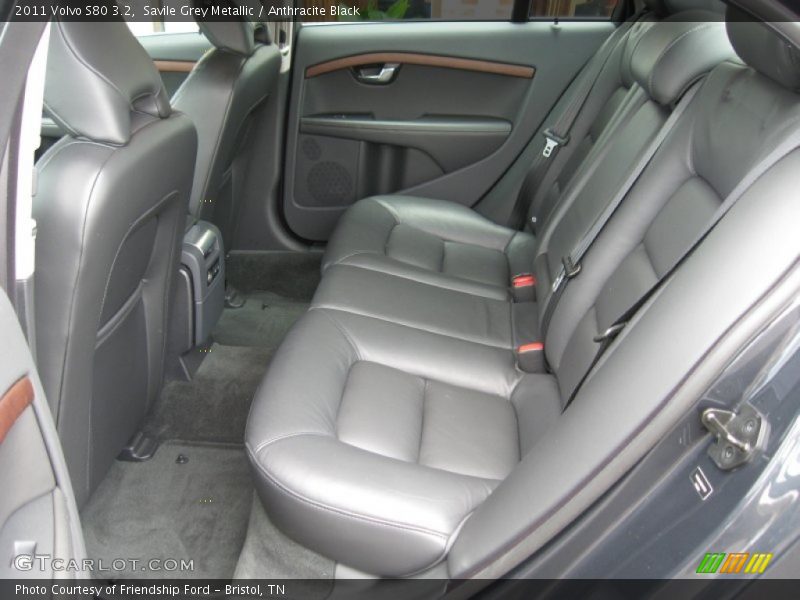 Rear Seat of 2011 S80 3.2