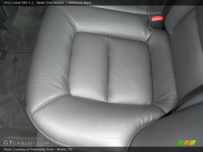 Savile Grey Metallic / Anthracite Black 2011 Volvo S80 3.2