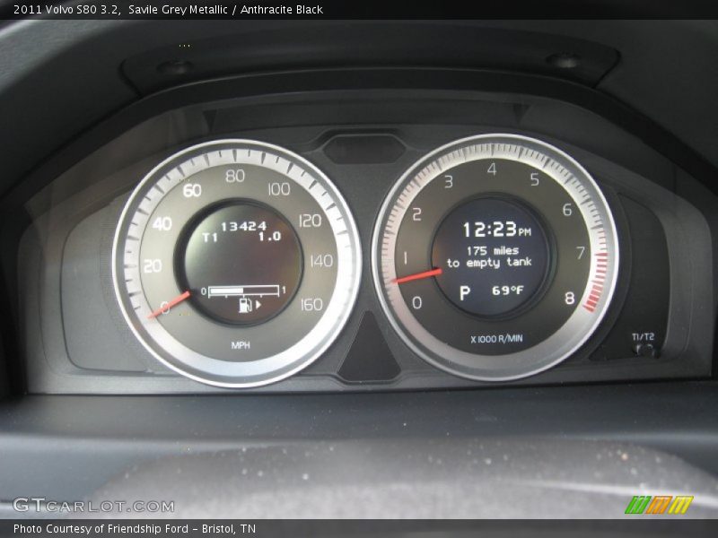  2011 S80 3.2 3.2 Gauges
