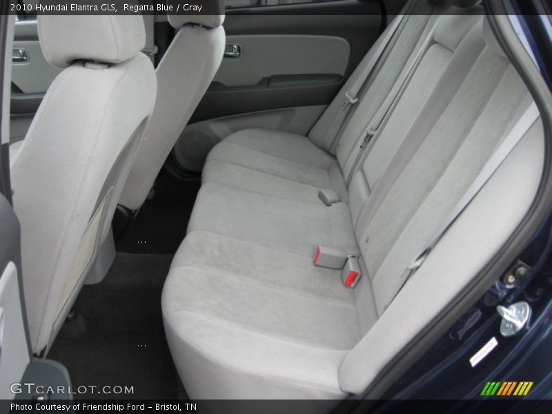 Regatta Blue / Gray 2010 Hyundai Elantra GLS