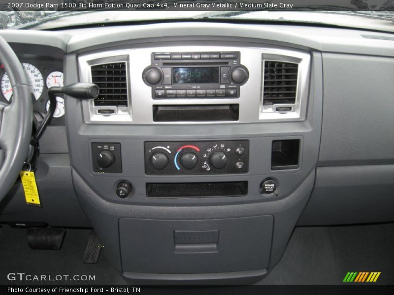 Mineral Gray Metallic / Medium Slate Gray 2007 Dodge Ram 1500 Big Horn Edition Quad Cab 4x4