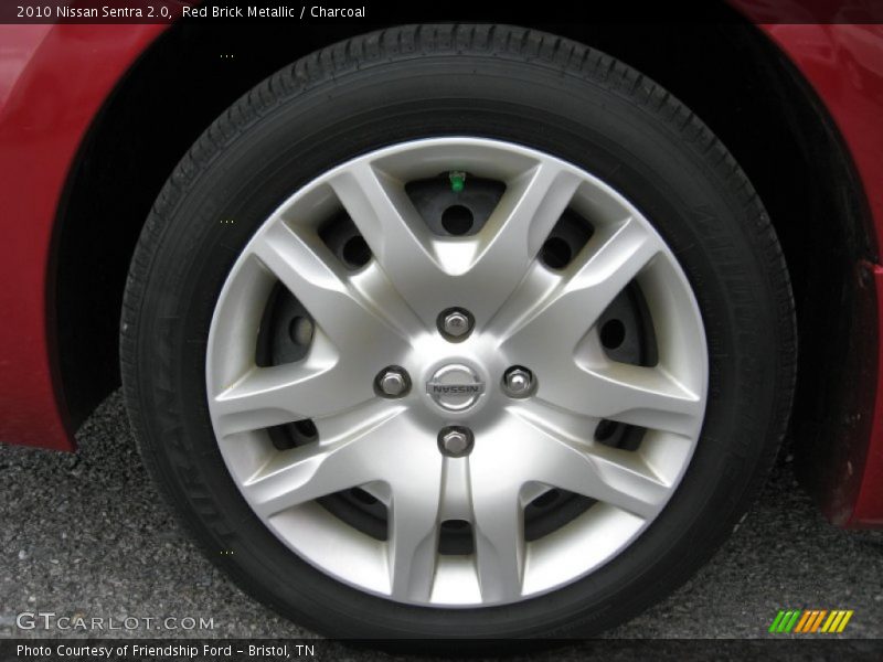 Red Brick Metallic / Charcoal 2010 Nissan Sentra 2.0