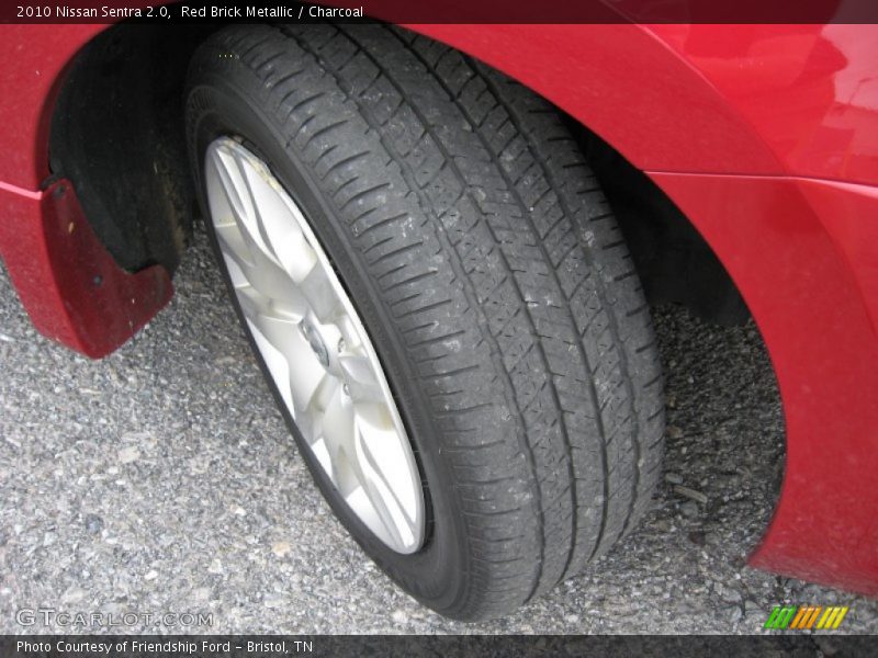 Red Brick Metallic / Charcoal 2010 Nissan Sentra 2.0