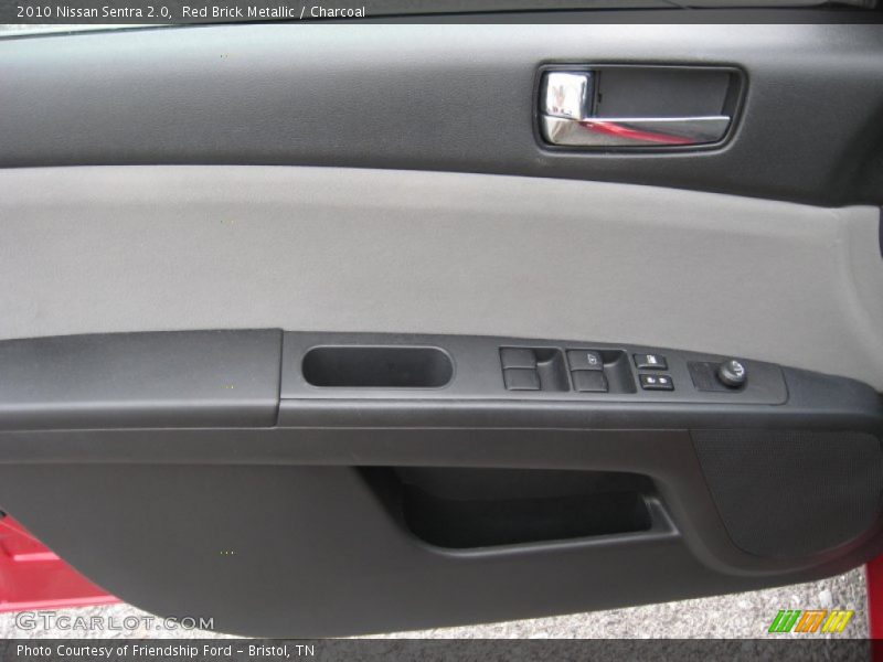 Red Brick Metallic / Charcoal 2010 Nissan Sentra 2.0