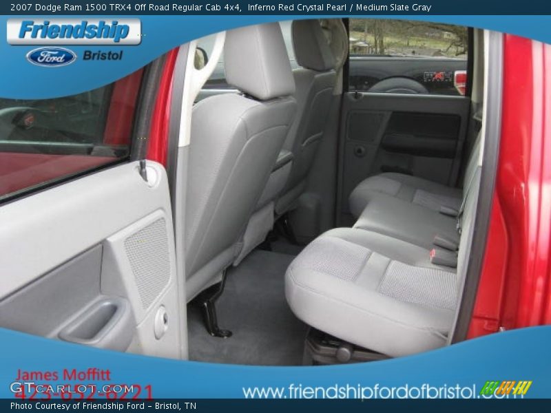 Inferno Red Crystal Pearl / Medium Slate Gray 2007 Dodge Ram 1500 TRX4 Off Road Regular Cab 4x4