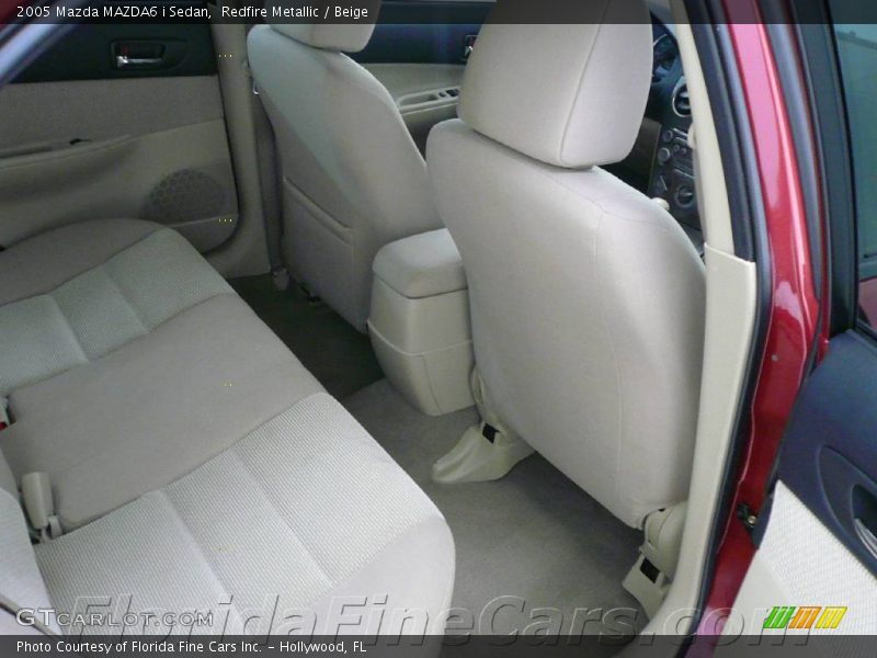 Redfire Metallic / Beige 2005 Mazda MAZDA6 i Sedan