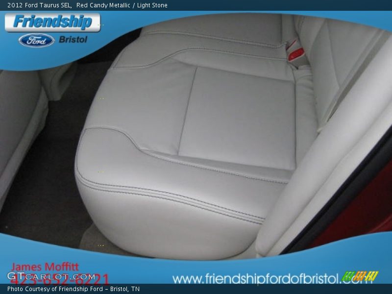Red Candy Metallic / Light Stone 2012 Ford Taurus SEL