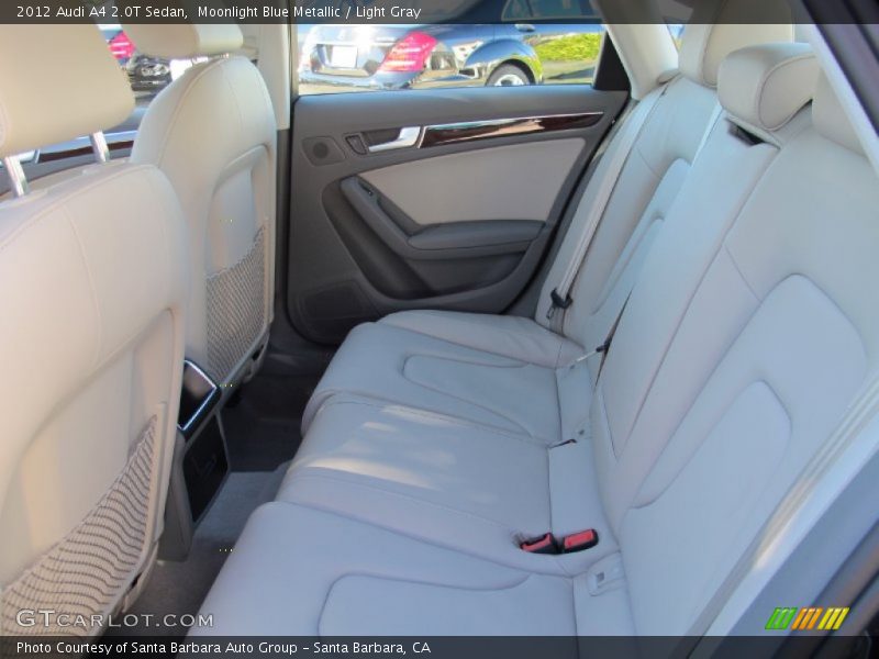 Moonlight Blue Metallic / Light Gray 2012 Audi A4 2.0T Sedan