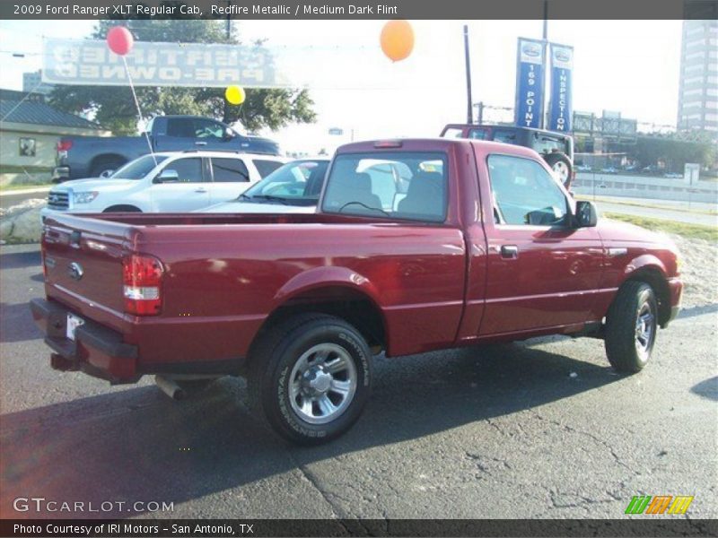 Redfire Metallic / Medium Dark Flint 2009 Ford Ranger XLT Regular Cab
