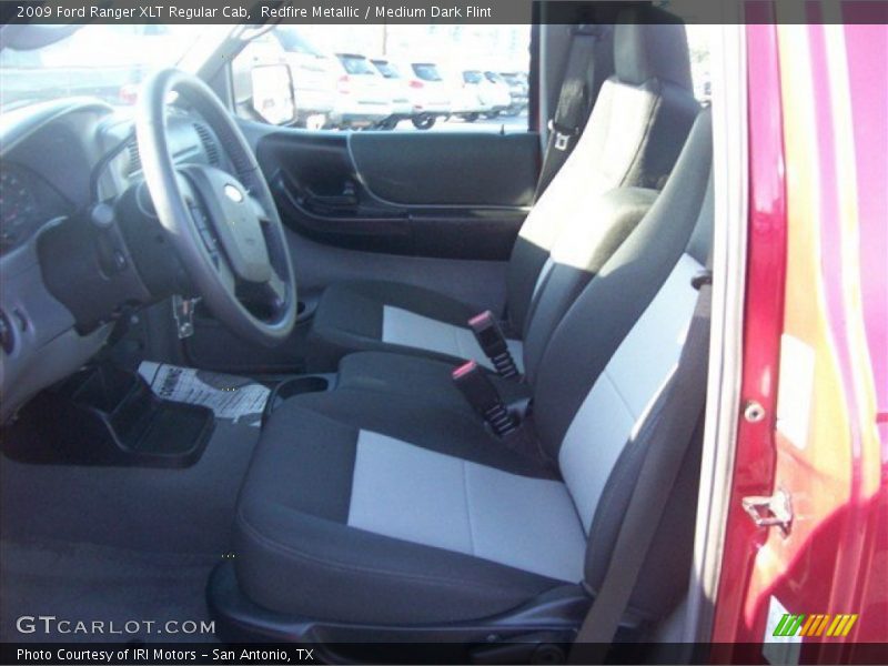 Redfire Metallic / Medium Dark Flint 2009 Ford Ranger XLT Regular Cab