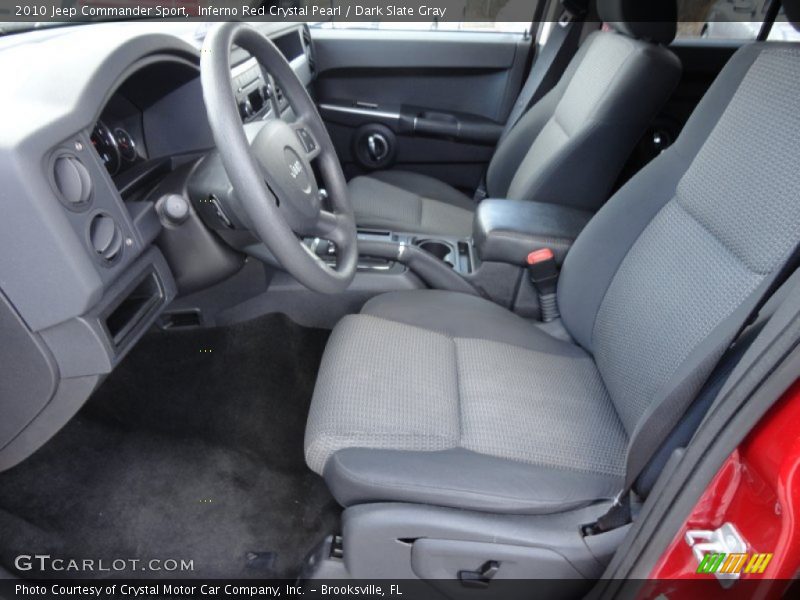 Inferno Red Crystal Pearl / Dark Slate Gray 2010 Jeep Commander Sport