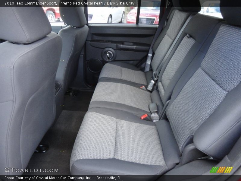 Inferno Red Crystal Pearl / Dark Slate Gray 2010 Jeep Commander Sport