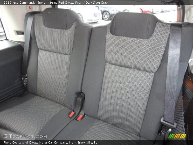 Inferno Red Crystal Pearl / Dark Slate Gray 2010 Jeep Commander Sport