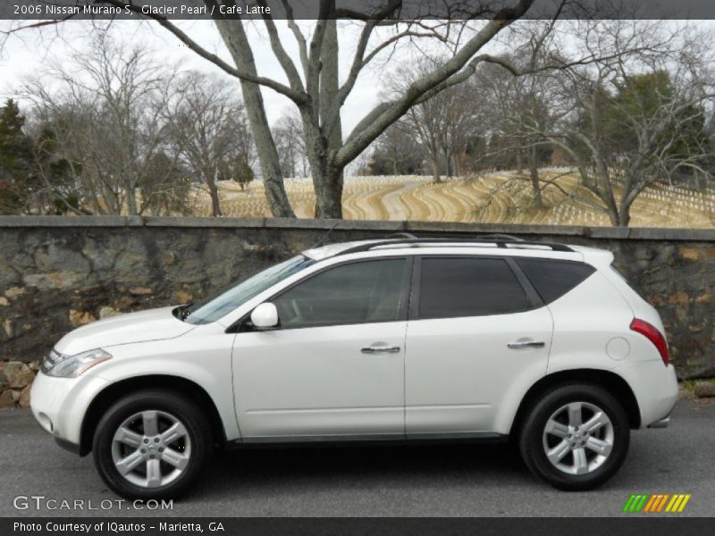 Glacier Pearl / Cafe Latte 2006 Nissan Murano S
